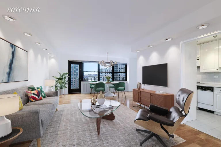 New York City Real Estate | View 185 West End Avenue, 18A | 2 Beds, 2 Baths | View 1