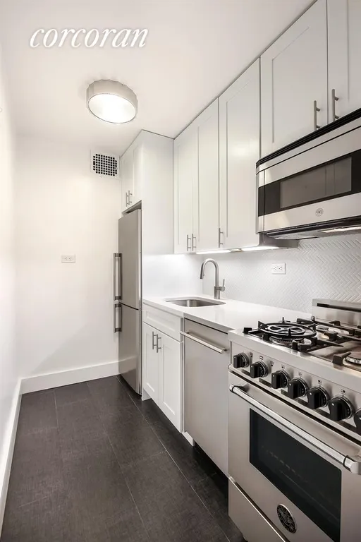 New York City Real Estate | View 333 East 14th Street, 14M | Newly Renovated Kitchen | View 3