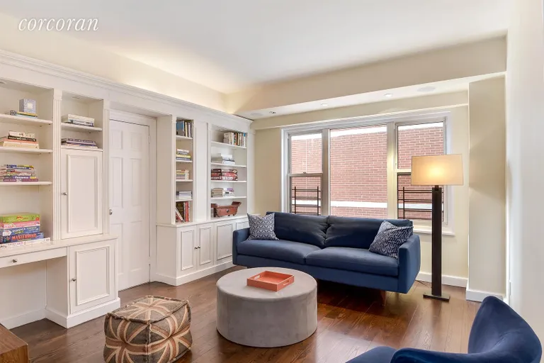 New York City Real Estate | View 400 East 85th Street, 20AB | Family/Library Room | View 3