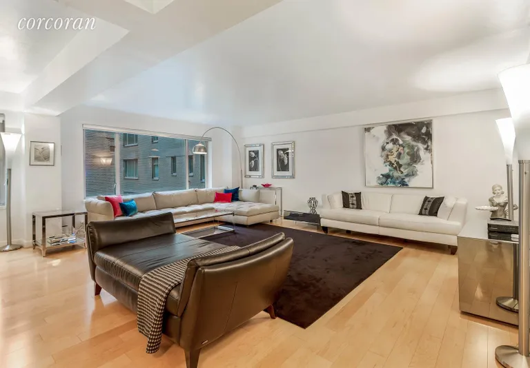 New York City Real Estate | View 200 East 57th Street, 7F | Living Room | View 2