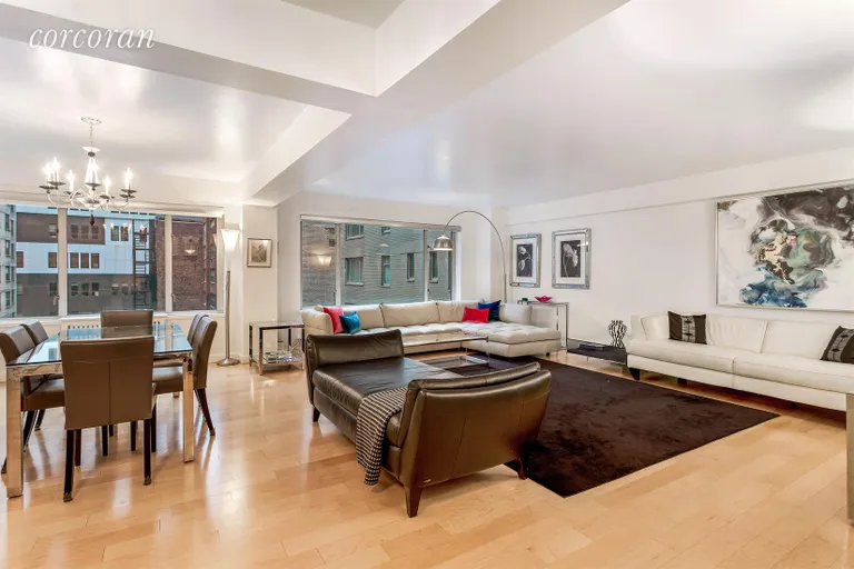 New York City Real Estate | View 200 East 57th Street, 7F | 2 Beds, 2 Baths | View 1