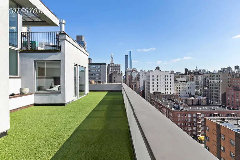 New York City Real Estate | View 213 West 23rd Street, PH | outdoor area (upper level) | View 13