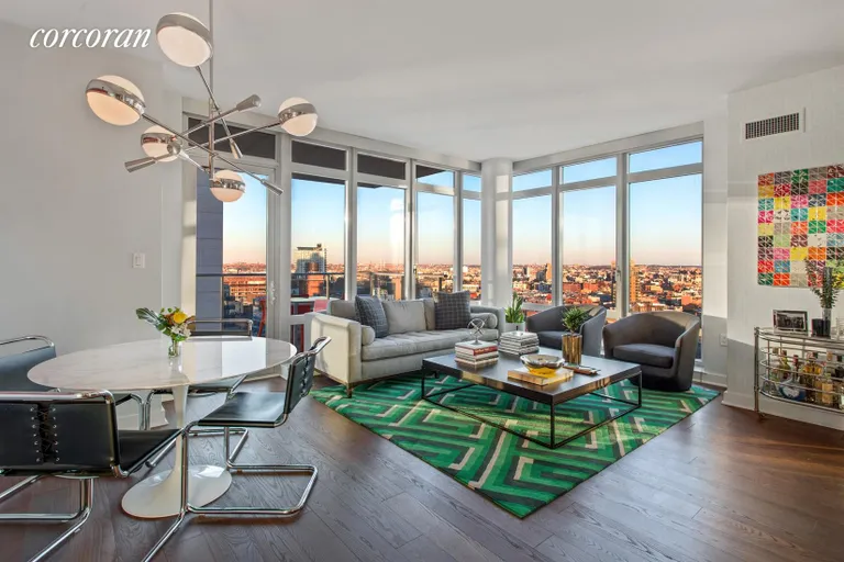 New York City Real Estate | View 2 Northside Piers, 20M | 2 Beds, 2 Baths | View 1
