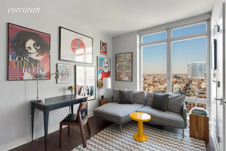 New York City Real Estate | View 2 Northside Piers, 20M | Second Bedroom | View 6