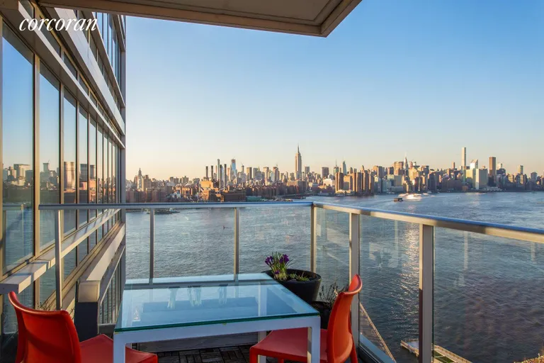New York City Real Estate | View 2 Northside Piers, 20M | Balcony  | View 3