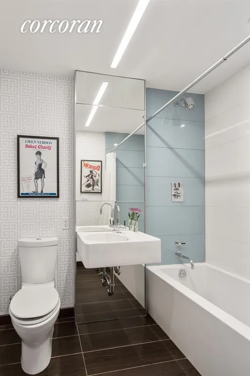 New York City Real Estate | View 2 Northside Piers, 20M | Second Bathroom | View 9