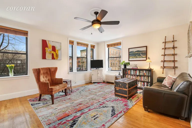 New York City Real Estate | View 254 Park Place, 2B | Living Room | View 2