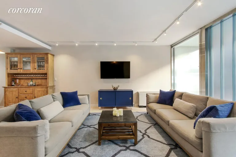 New York City Real Estate | View 447 West 18th Street, Townhouse 1 | Living Room | View 3