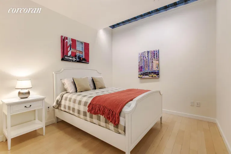 New York City Real Estate | View 447 West 18th Street, Townhouse 1 | Bedroom with a Skylight! | View 10
