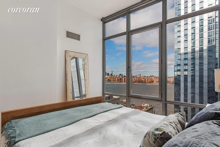 New York City Real Estate | View 1 NORTHSIDE PIERS, 15C | Bedroom | View 4