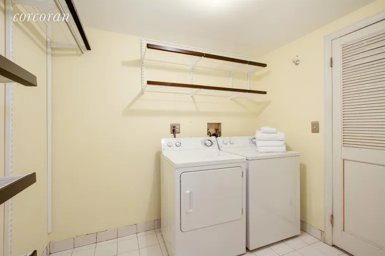 New York City Real Estate | View 59 Park Place, 1F | Laundry Room | View 8
