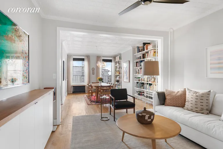 New York City Real Estate | View 588 Henry Street, 4 | Light and Airy Living Room | View 2