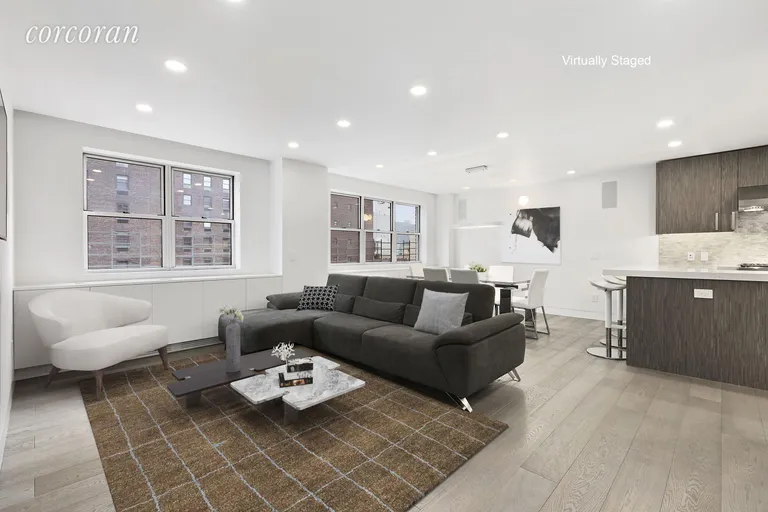 New York City Real Estate | View 345 West 58th Street, 11JK | 3 Beds, 2 Baths | View 1
