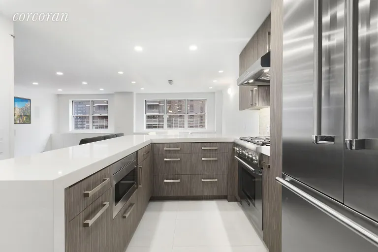 New York City Real Estate | View 345 West 58th Street, 11JK | Chef's Kitchen | View 3