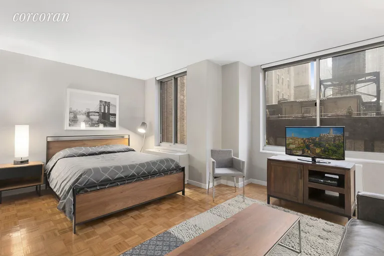 New York City Real Estate | View 145 East 48th Street, 10A | Alcove Studio | View 2