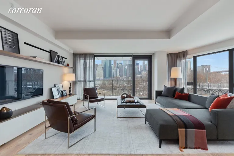 New York City Real Estate | View 130 Furman Street, S408 | 3 Beds, 2 Baths | View 1