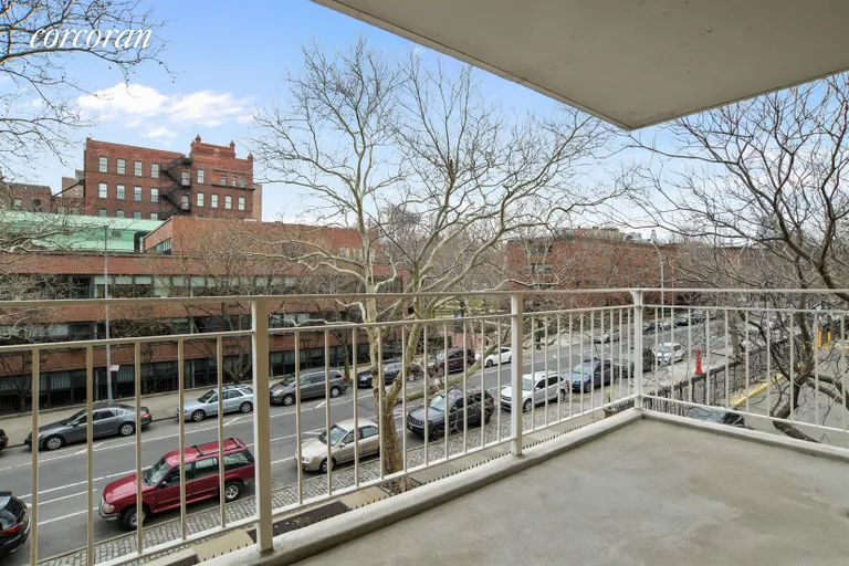 New York City Real Estate | View 195 Willoughby Avenue, 304 | Balcony | View 2