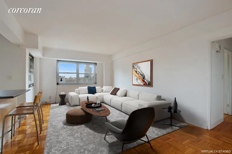 New York City Real Estate | View 270 Jay Street, 11F | Living Room | View 2