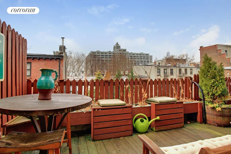 New York City Real Estate | View 312 Hicks Street, 2 | West Facing Terrace | View 5