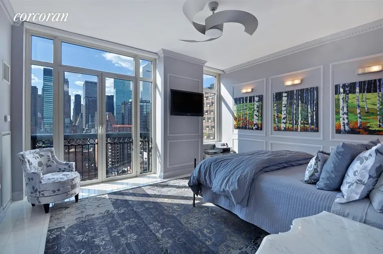 New York City Real Estate | View 400 East 51st Street, 20B | Master Bedroom | View 5