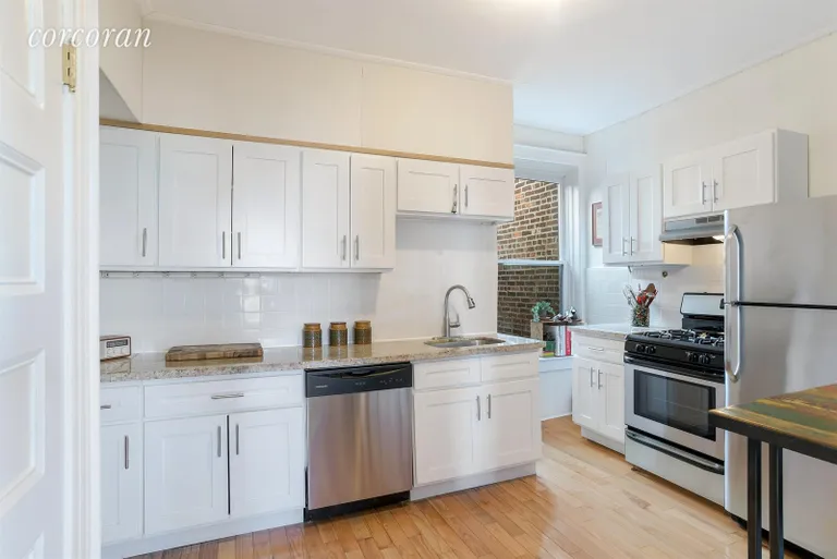 New York City Real Estate | View 530 1st Street, 7 | Large windowed kitchen w/ huge pantry | View 3