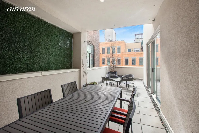 New York City Real Estate | View 125 North 10th Street, S5D | Large Wrap Around Terrace | View 6