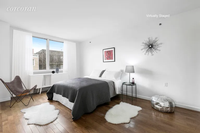 New York City Real Estate | View 609 Myrtle Avenue, 3C | King Size Master Bedroom | View 4