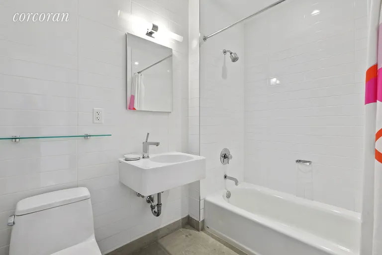 New York City Real Estate | View 360 Furman Street, 1103/04 | Guest Bathroom | View 7
