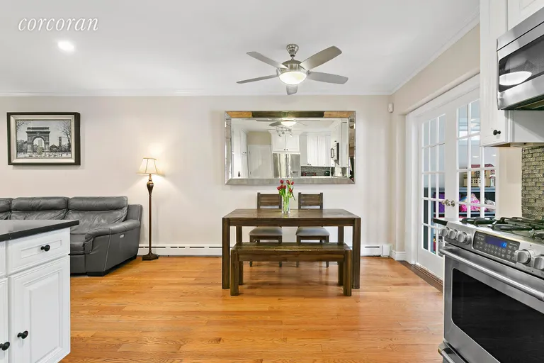 New York City Real Estate | View 32 Reeve Place | Delightful kitchen with dining room and Breakfast  | View 2
