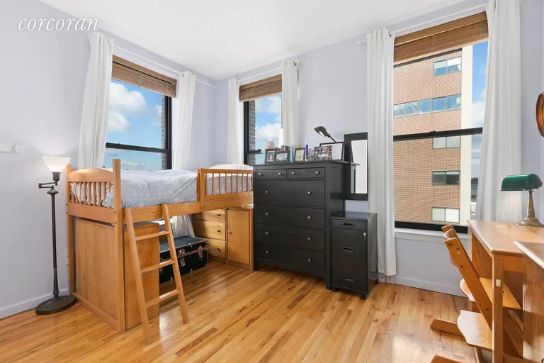 New York City Real Estate | View 1 TIFFANY PLACE, 5F | Corner bedroom | View 5