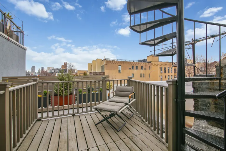 New York City Real Estate | View 196 15th Street | Terrace off the Master Suite | View 16