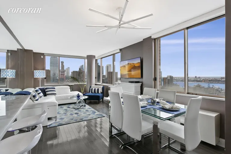 New York City Real Estate | View 350 West 50th Street, 32E | 2 Beds, 2 Baths | View 1