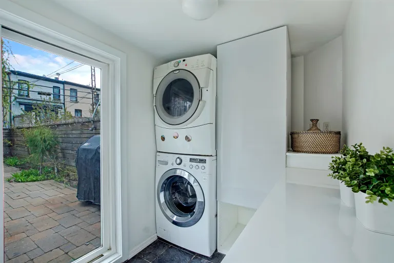 New York City Real Estate | View 259 11th Street | Fun in the sun laundry room | View 6