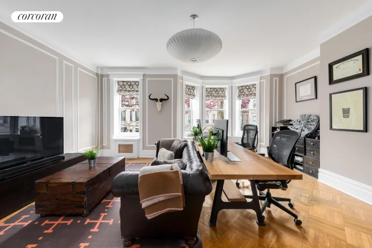 New York City Real Estate | View 555 1st Street | Front bedroom currently a home office | View 12