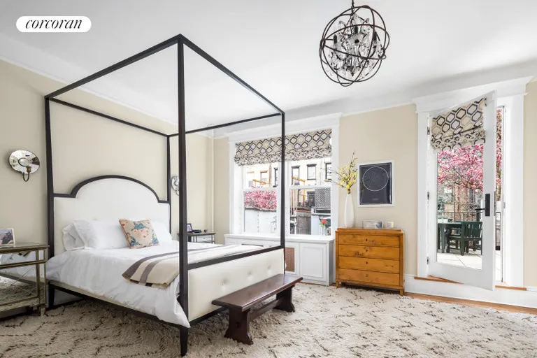 New York City Real Estate | View 555 1st Street | Master suite with terrace | View 9