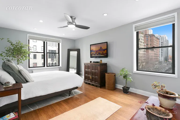 New York City Real Estate | View 30 East 9th Street, 4C | Corner Master Bedroom! | View 4