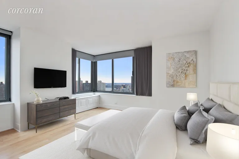 New York City Real Estate | View 300 East 85th Street, 2905 | Master Bedroom | View 3