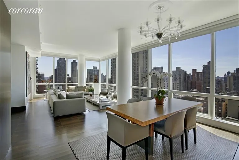 New York City Real Estate | View 151 East 85th Street, 18B | Living Room/Dining Room | View 3