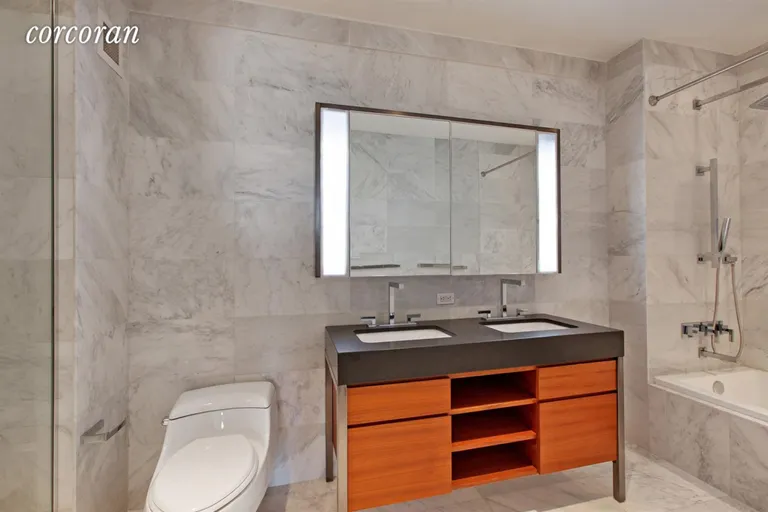 New York City Real Estate | View 75 Wall Street, 36MN | Master Bathroom | View 7