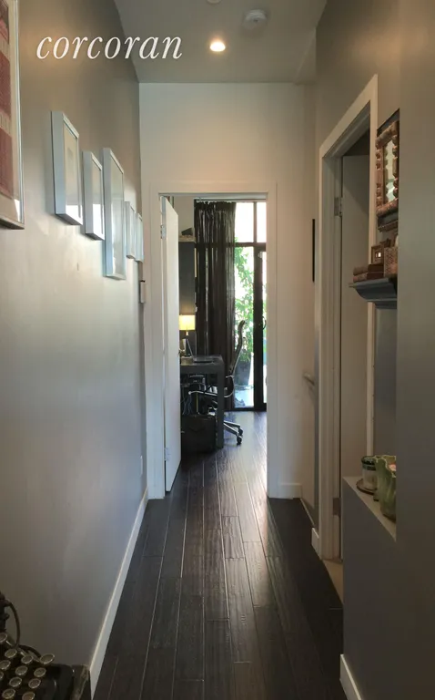 New York City Real Estate | View 199 South 1st Street, 1B | Hallway to Bedroom and Lower Level | View 6