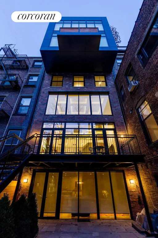 New York City Real Estate | View 416 West 51st Street | Stunning Rear Facade | View 20