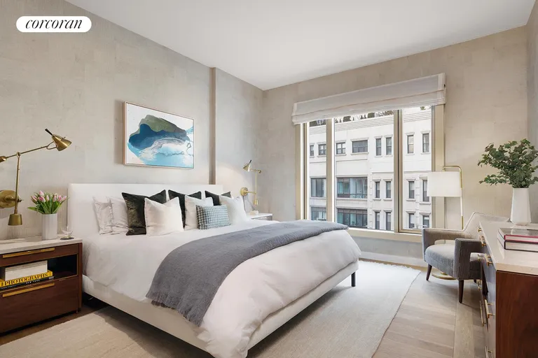 New York City Real Estate | View 30 Warren Street, 5C | Master Bedroom | View 9