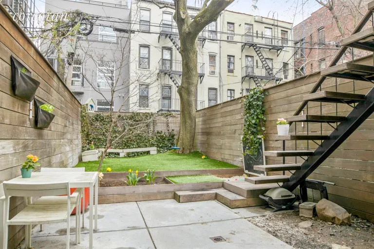 New York City Real Estate | View 277 13th Street, 1 | Back Yard | View 8