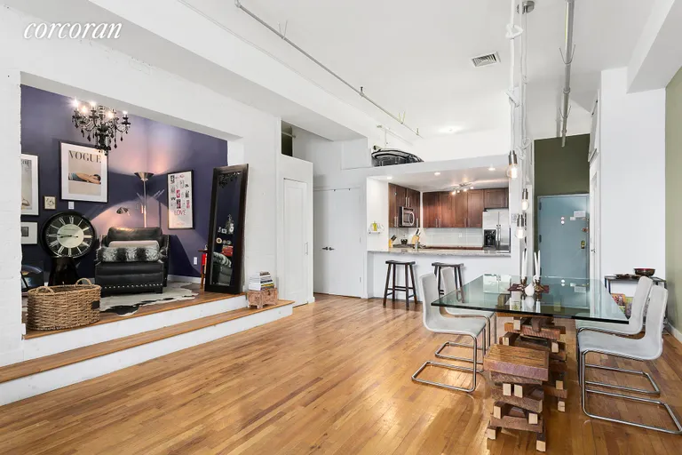 New York City Real Estate | View 105 Lexington Avenue, 1C | Dining Area, Kitchen, Sitting Rm/Guest Rm/Office | View 5