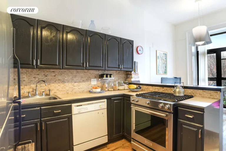 New York City Real Estate | View 294 Saint James Place | Kitchen - Owner's Duplex | View 5