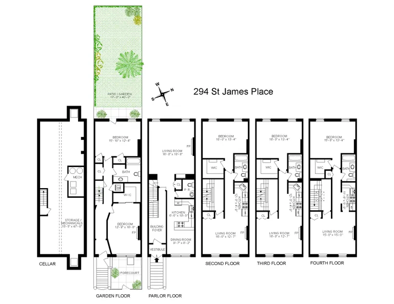 294 Saint James Place | floorplan | View 12