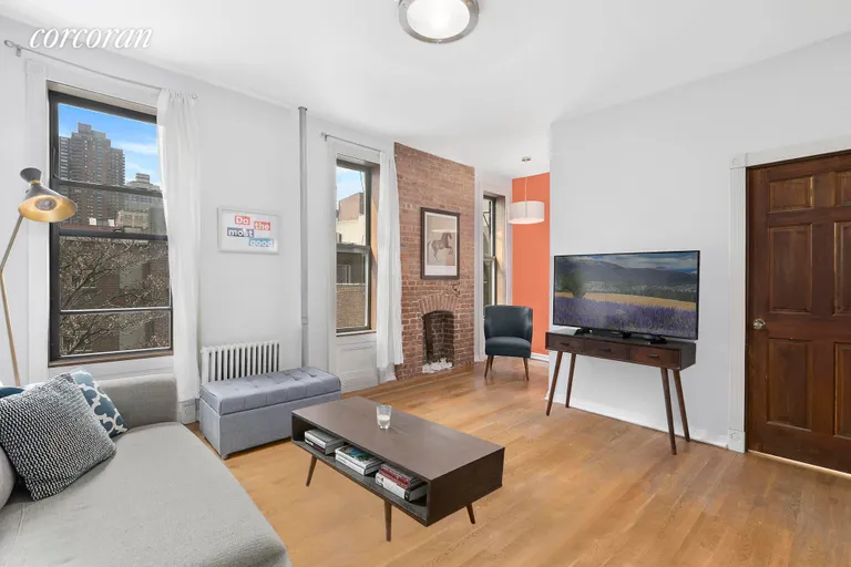 New York City Real Estate | View 404 West 48th Street, 3B | living room | View 2