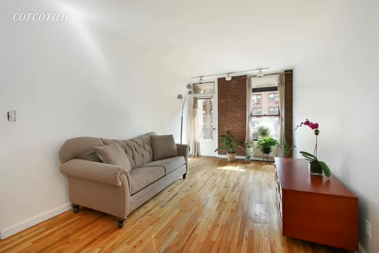 New York City Real Estate | View 415 West 57th Street, 4B | Living Room | View 2