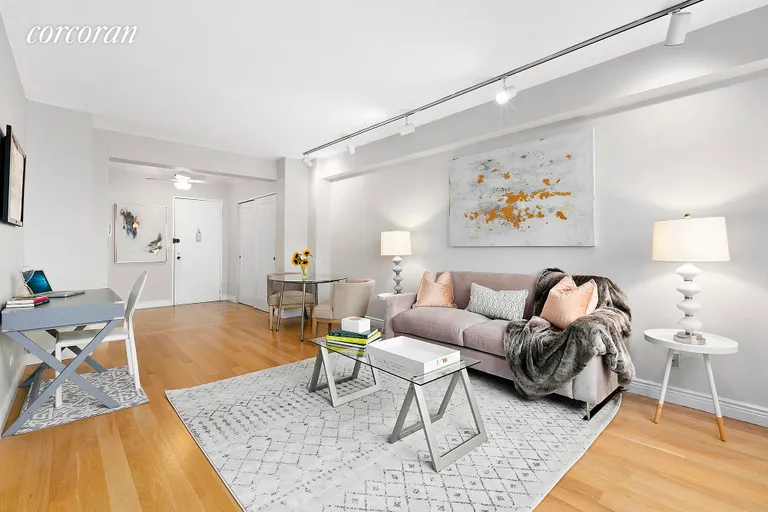 New York City Real Estate | View 401 East 65th Street, 14H | Expansive dining and living areas | View 2