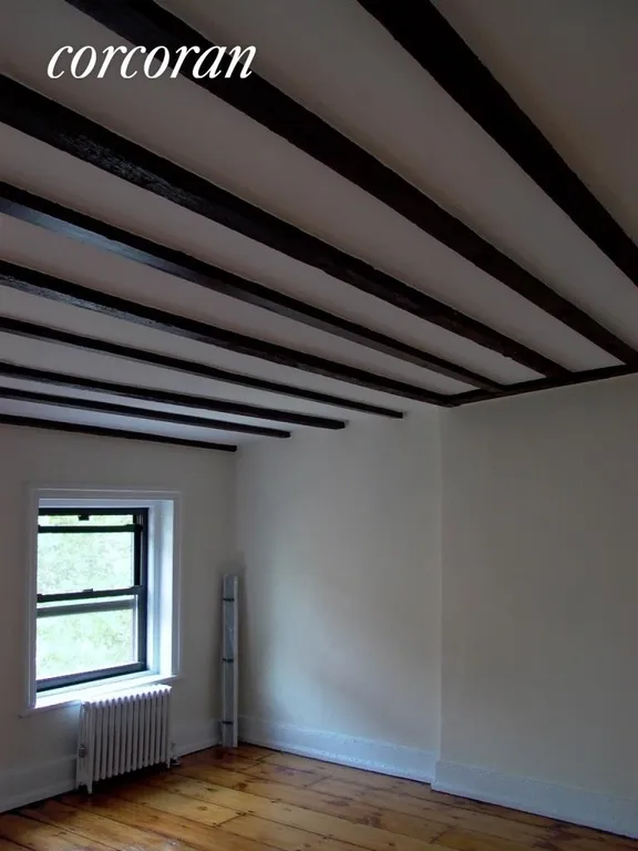 New York City Real Estate | View 193 Amity Street, 2 | Second Bedroom with Beamed Ceiling | View 7